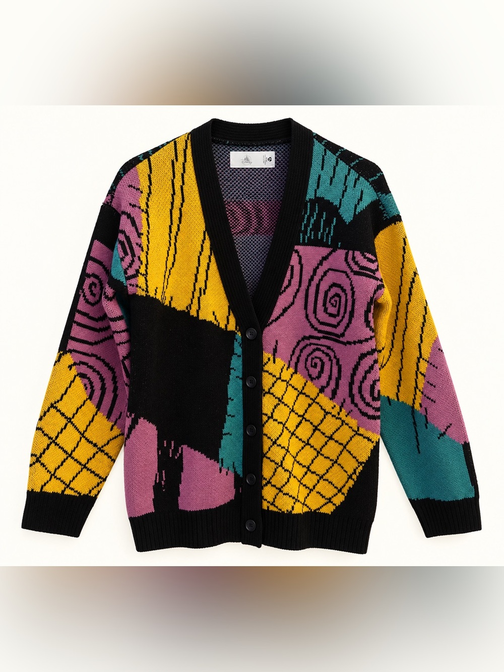 Disney The Nightmare Before Christmas Sally Patchwork Cardigan | S